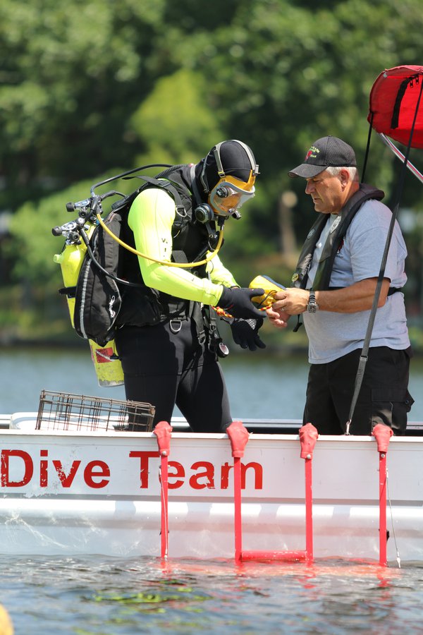 Game wardens make up the AGFC's search and rescue and dive team units.